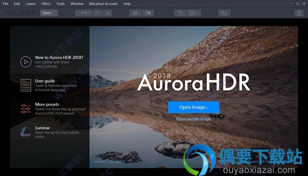 Aurora HDR 2018破解(含教程)