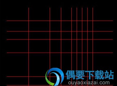 按尺寸绘制轴线