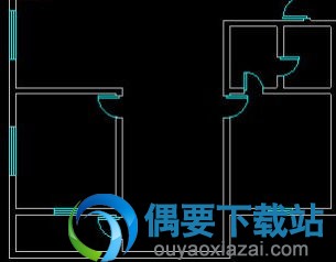 添加构造柱、文字注释、尺寸标注