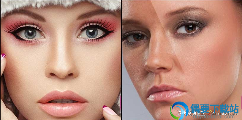 Beauty Retouching Kit处理后的照片效果图