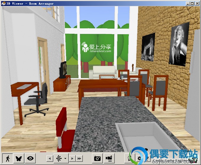 Room Arranger预览效果图