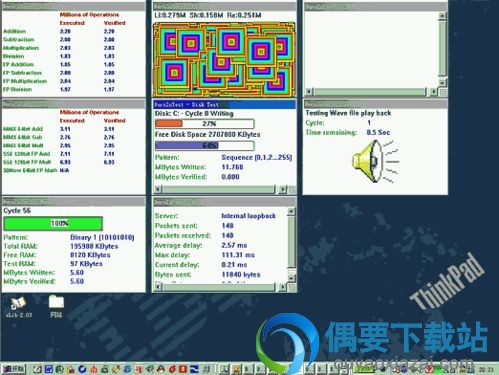 PassMark BurnInTest开始进行测试