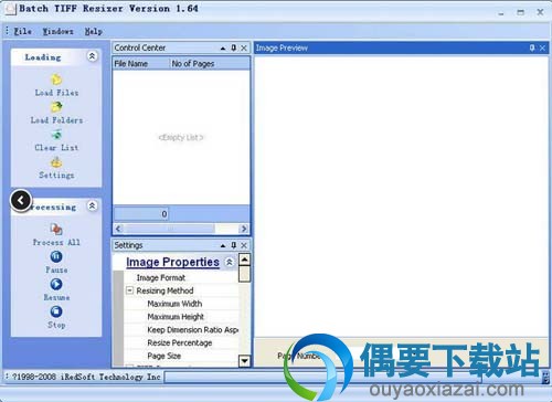 batch tiff resizer图像编辑处理工具