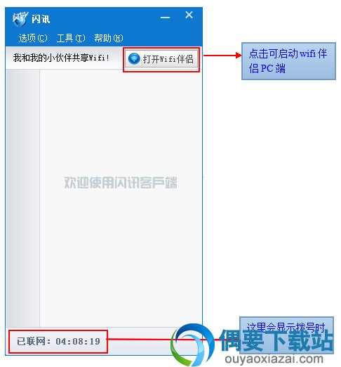 拨号成功