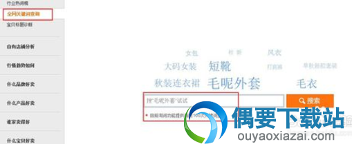 看整个淘宝的全网情况