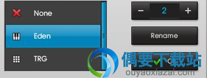 调用主菜单，而后按住要更改的仪器的按钮