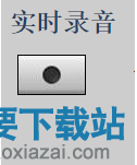 点击录制按钮开始实时录制