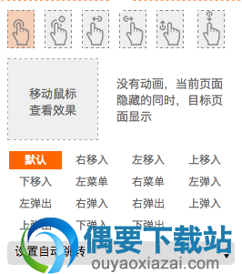 链接选项面板