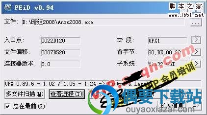 Peid查壳结果