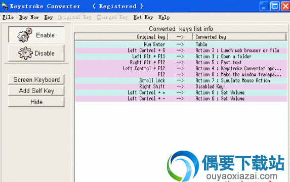 Keystroke Converter_键盘按键转换器