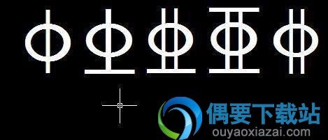 钢筋符号字体样式预览
