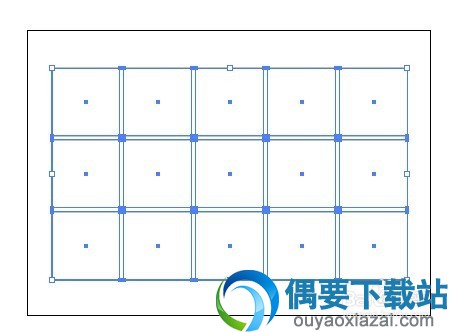 AI拼版画角线方法
