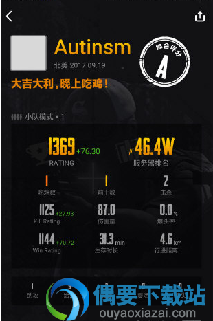 查看各项游戏的数据
