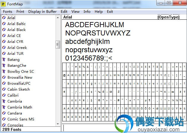 fontmap字体设计工具