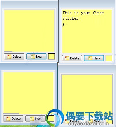 点击delete按钮则会删除当前窗口