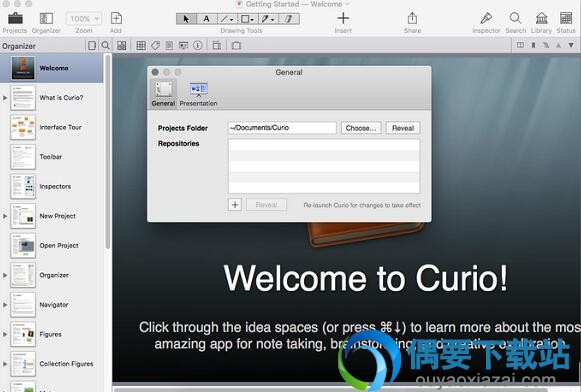 Curio for mac破解下载_思维导图软件