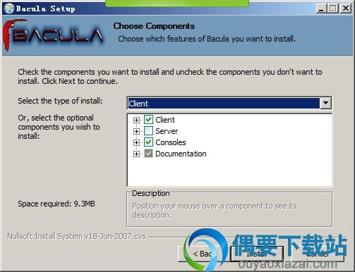 点击install