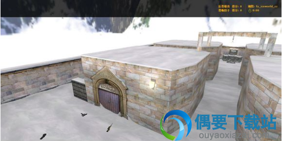cs1.6雪地地图预览效果3