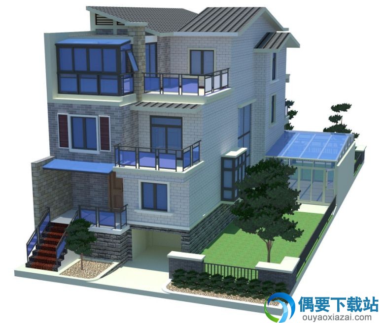 vray for sketchup渲染效果展示图