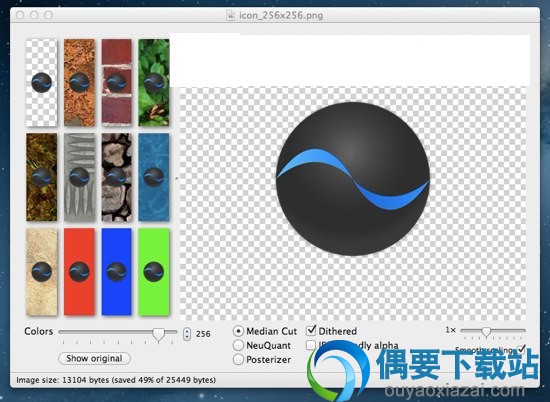 ImageAlpha下载_mac png图片压缩工具