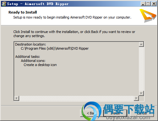 点击install