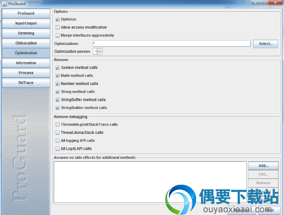 点击optimization