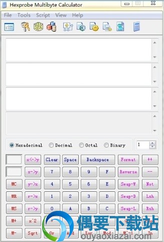 十六进制计算器_Hexprobe Hpmbcalc