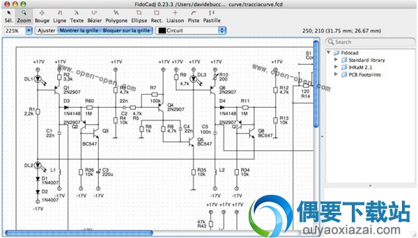 FidoCadJ下载_电气制图软件