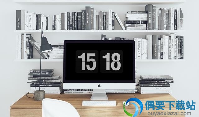 Fliqlo屏保界面预览
