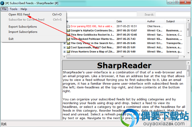 SharpReader官方下载_RSS阅读器