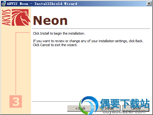 点击install按钮