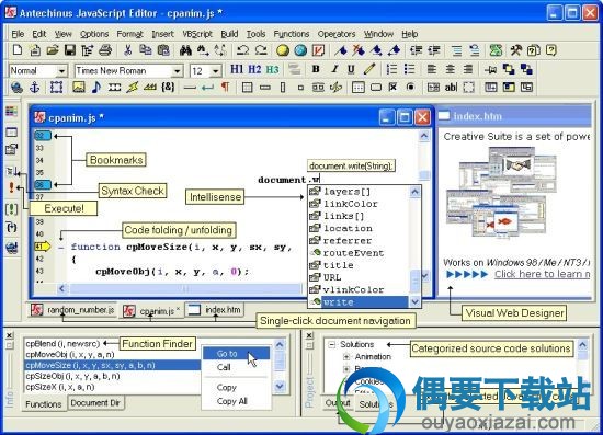 Antechinus JavaScript Editor v10.0_js编辑工具