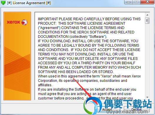 点击accept