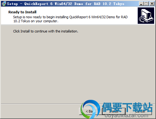 点击install