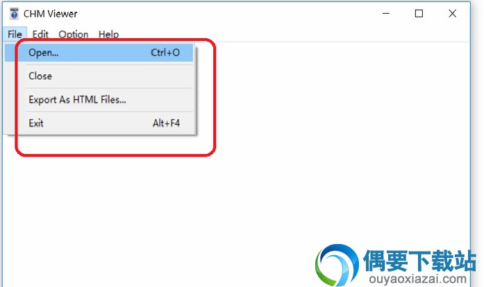 CHM Viewer 使用方法