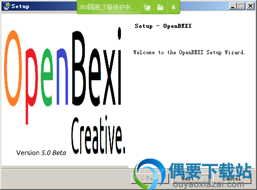 点击next