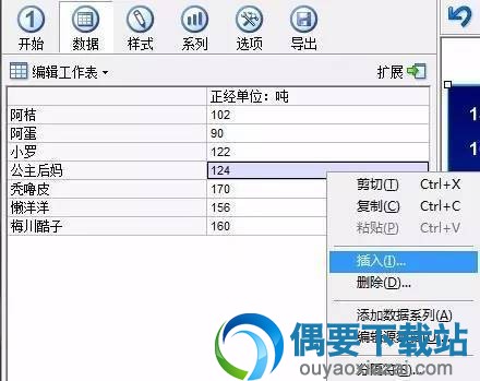 数据调整