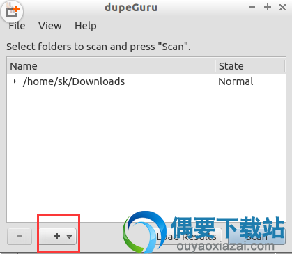点击界面左下角的+