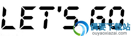Let’s Go Digital Regular 字体效果