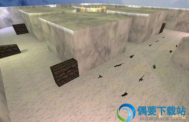 四方阵练枪地图效果