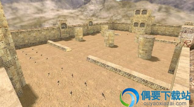 练枪地图高空效果展示