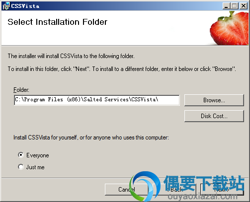 选择CSSVista按路径