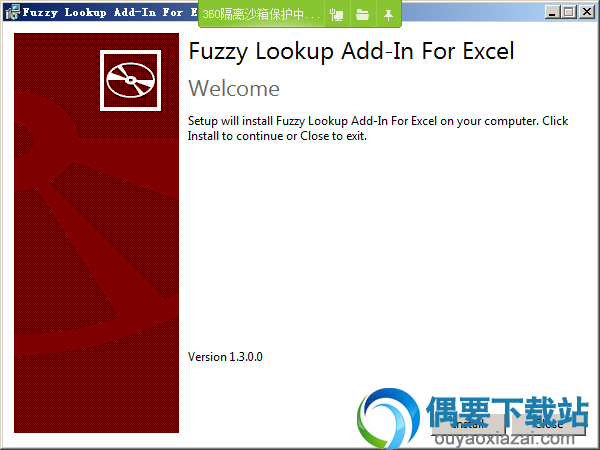 Fuzzy Lookup_Excel模糊匹配工具