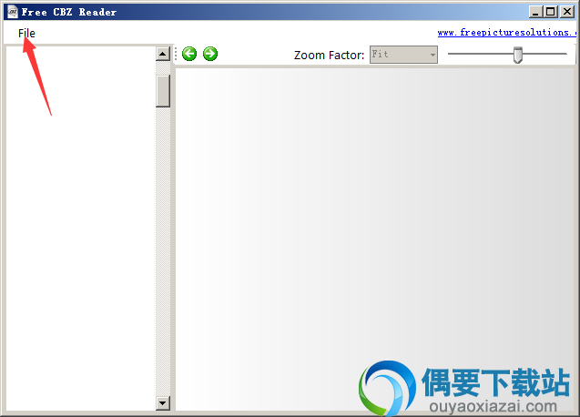 点击file菜单
