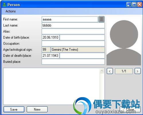 PersonsDatabase_个人信息管理软件