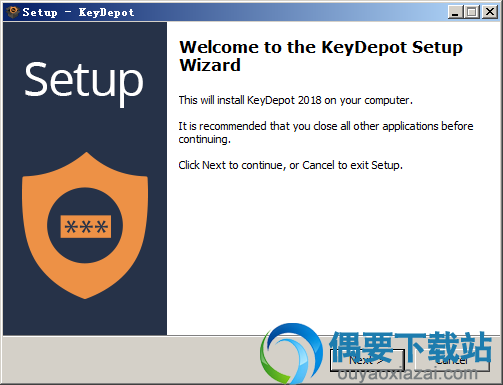 打开Abelssoft KeyDepot安装文件