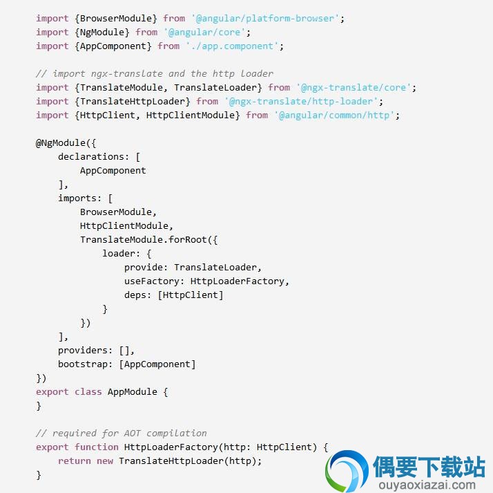 怎么添加ngx-翻译你的Angular应用程序