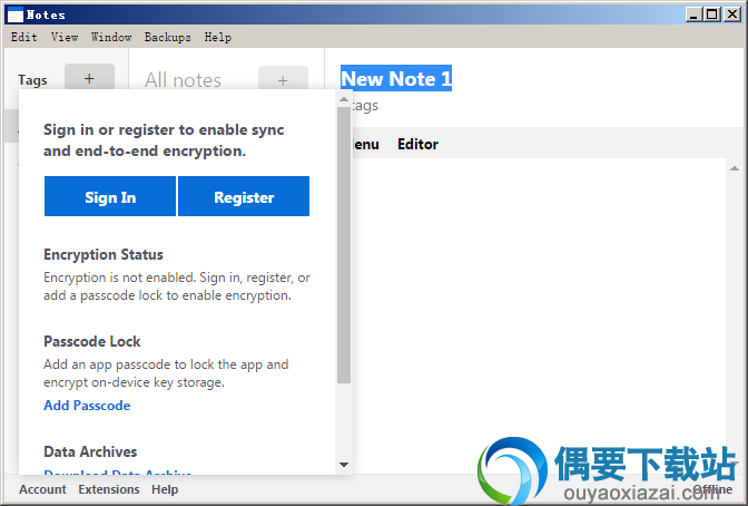 Standard Notes安装说明