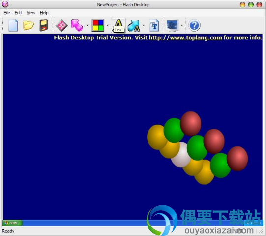 flash desktop中文版_屏保制作工具