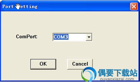安装完毕重启电脑后设置端口号后开始写频
